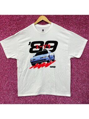 Toyota Supra Turbo 89 Double Sided T-Shirt XL